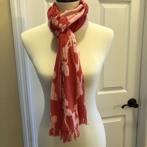 EUC - worn twice. J. Jill cotton scarf.